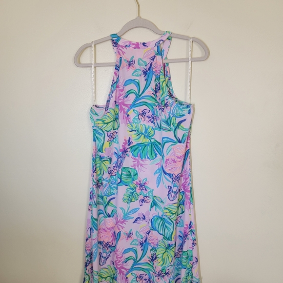 NWT Lilly Pulitzer Luliana Maxi Dress Amethyst Tint Mermaid In The Shade  Small - Picture 5 of 6